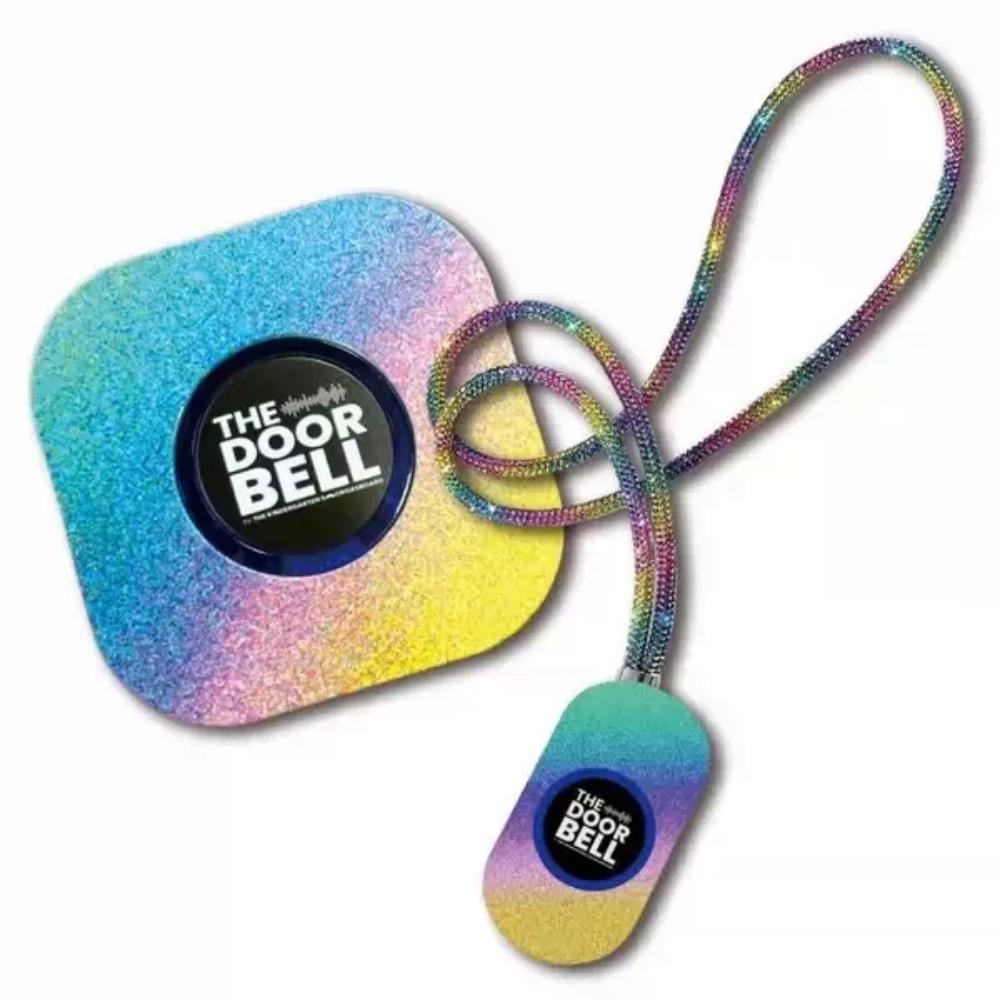 

Sparkly The Door Bell 4-Level Volume with Remote Control Wireless Doorbell 38 Chimes Classroom Doorbell