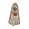Halloween Ghost Fridge Magnet Duty Pumpkin Ghost Rustic Wood Cartoon Heavy Microwave Oven Whiteboard