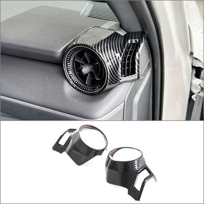 Well-Dashboard Side Air Vents Cover Trim For Toyota Land Cruiser Prado 250 J250 LC250 2024 Accessories Carbon Fiber
