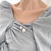 Pearl Cardigan Button: Anti-Exposure Brooch & Waist-Cinching Pin for Skirts and Pants