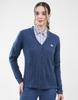Women's V Neck Full Sleeve Cardigan