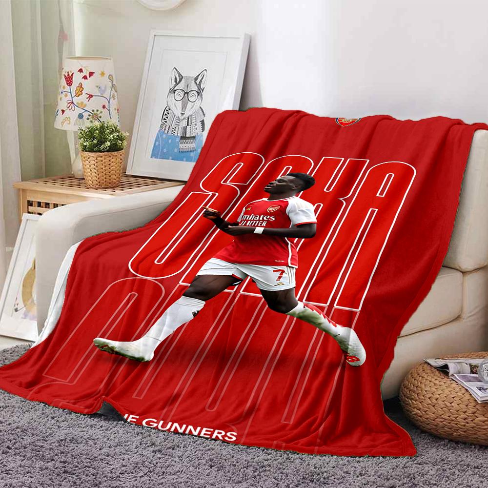 Arsenal Champions Celebration Blankets Flannel Printed Breathable Warm Throw Blanket for Home Office Bedspreads 0708a24