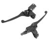 1 Pair 22mm/0.87in Brake Clutch Master Cylinder Lever Black for Gy6 50cc 110cc 125cc 150cc 250cc Scooter