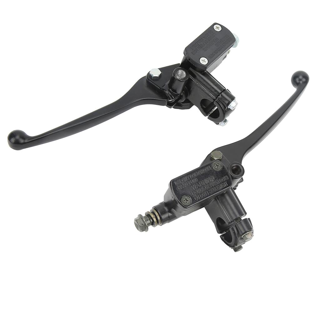 1 Pair 22mm/0.87in Brake Clutch Master Cylinder Lever Black for Gy6 50cc 110cc 125cc 150cc 250cc Scooter