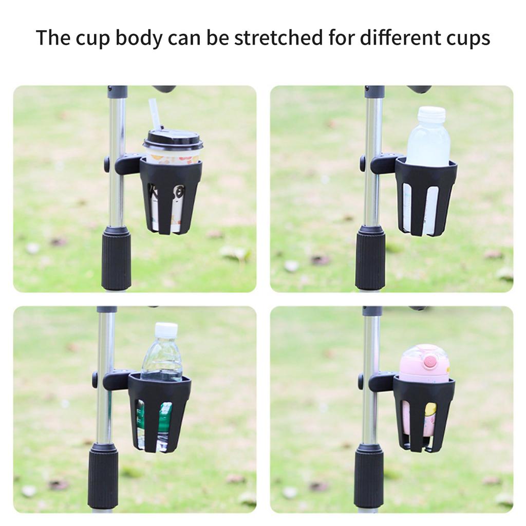 Lightweight Leak Resistant Bottle Mount Holder for Most Cups Mugs Water Bottles on Carriers or Fitness Machines