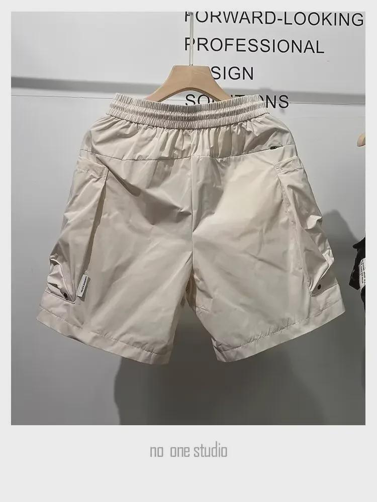 Men's Quick-Drying Casual Loose Multi-Pocket Work Shorts