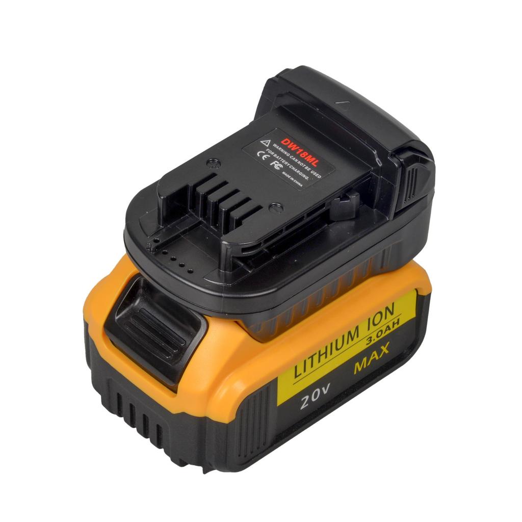Compatible with 18-20V Lithium Batteries: DeWalt, Makita, Milwaukee, Craftsman, Ryobi, Bosch, Black & Decker