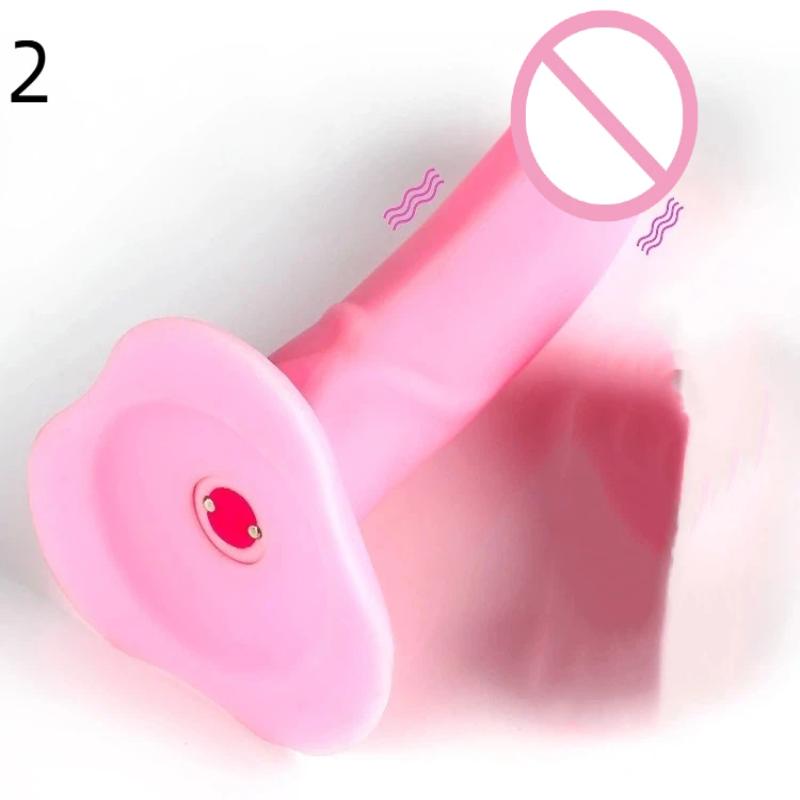 Lesbian Strap-On Harness Vibrating Panties Adult Sex Toy for Women Didlo Sex Bondage Dildo Penis Belt Vibrator