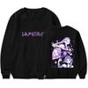 New Spring Autumn KPop Demon Hunters Graphic Printed Oversized Hoodie Women Men O-neck Long Sleeve Sweatshirt Casual Tracksuit Funny Clothes
