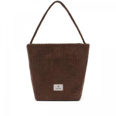 Snow Peak Corduroy Tote Bag Br Gs S25fwftb6200032