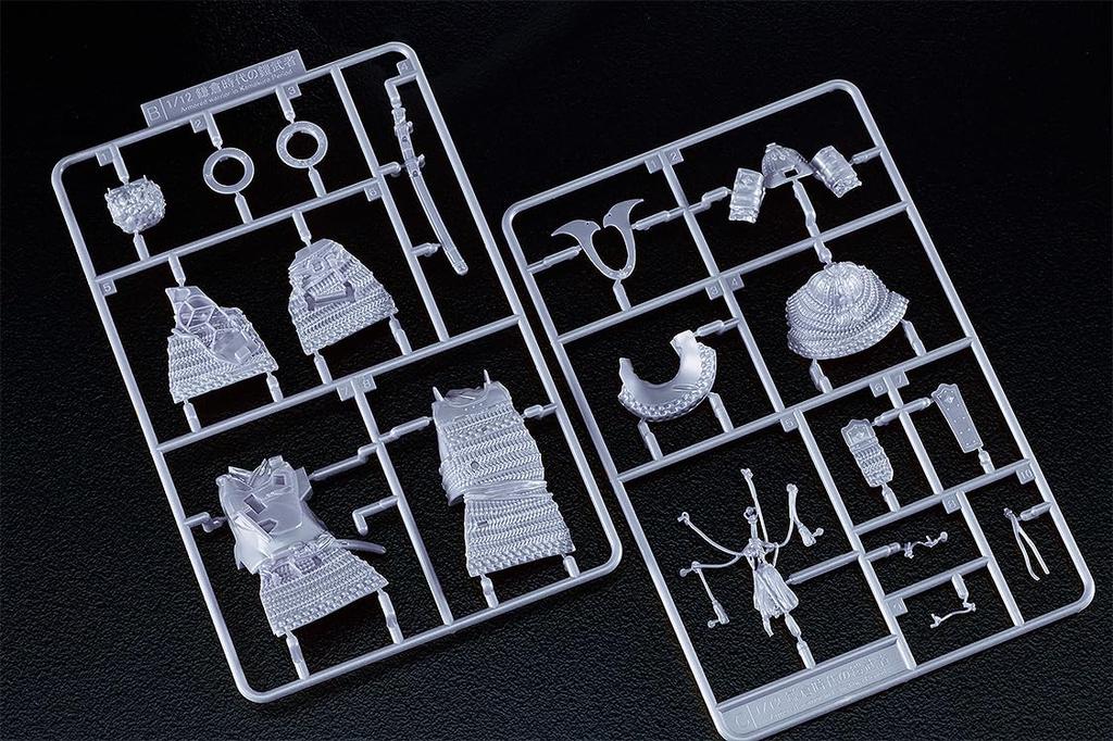 Max Factory Silver color edition scale assembly plastic model kit 1/12