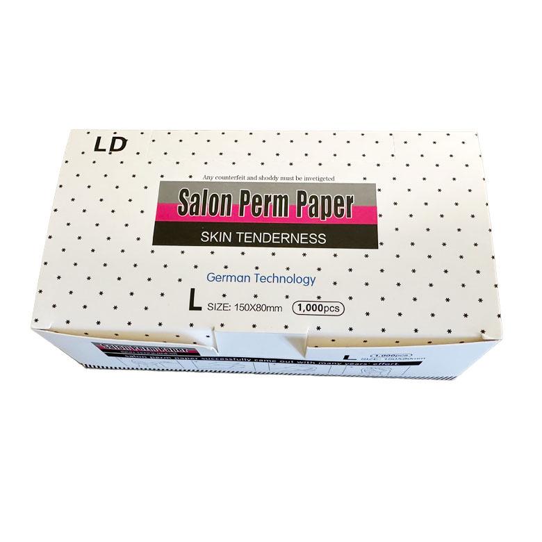 Ultra-Thin Reusable Perm Paper with Holes - Strong Absorbent Cotton for Hairdressing and Curling