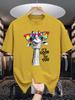Unisexs Crew Neck T Shirt Funny Hip Giraffe Bright Sunglasses It Is Good To See You Graphic Short Sleeve Casual Cotton Street Tees