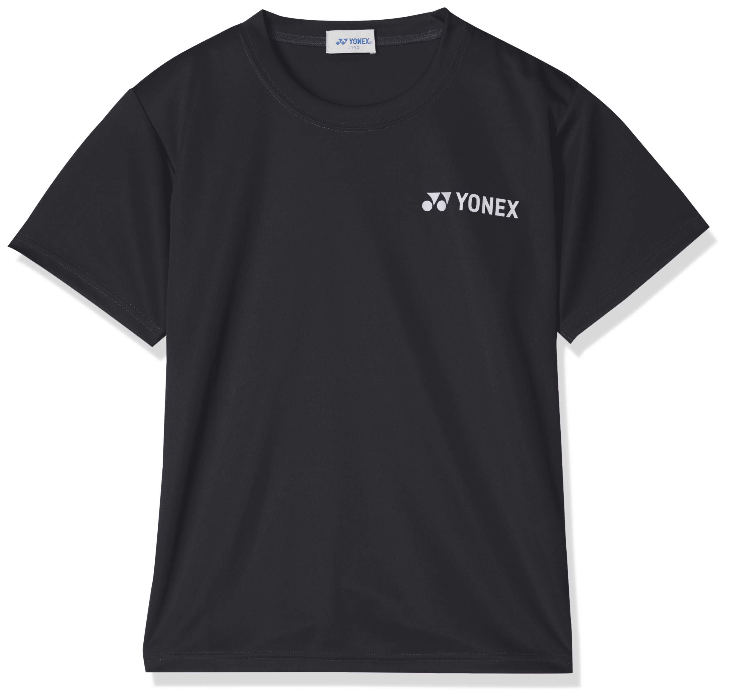 

Рубашка с коротким рукавом JUNIOR Dry Shirt Boys Black Japan J120 — японский размер [Yonex] (007) (эквивалент 120)