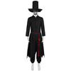 Kpop Demon Hunters Jinu Saja Boys Halloween Cosplay Costume Men Uniform Hat Role Playing Huntrix Group Idol Outfit Party Suit