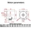 60Ktyz 14W 68KTyz 28W small AC motor low speed reversible permanent magnet synchronous electric motor gear reduction motor