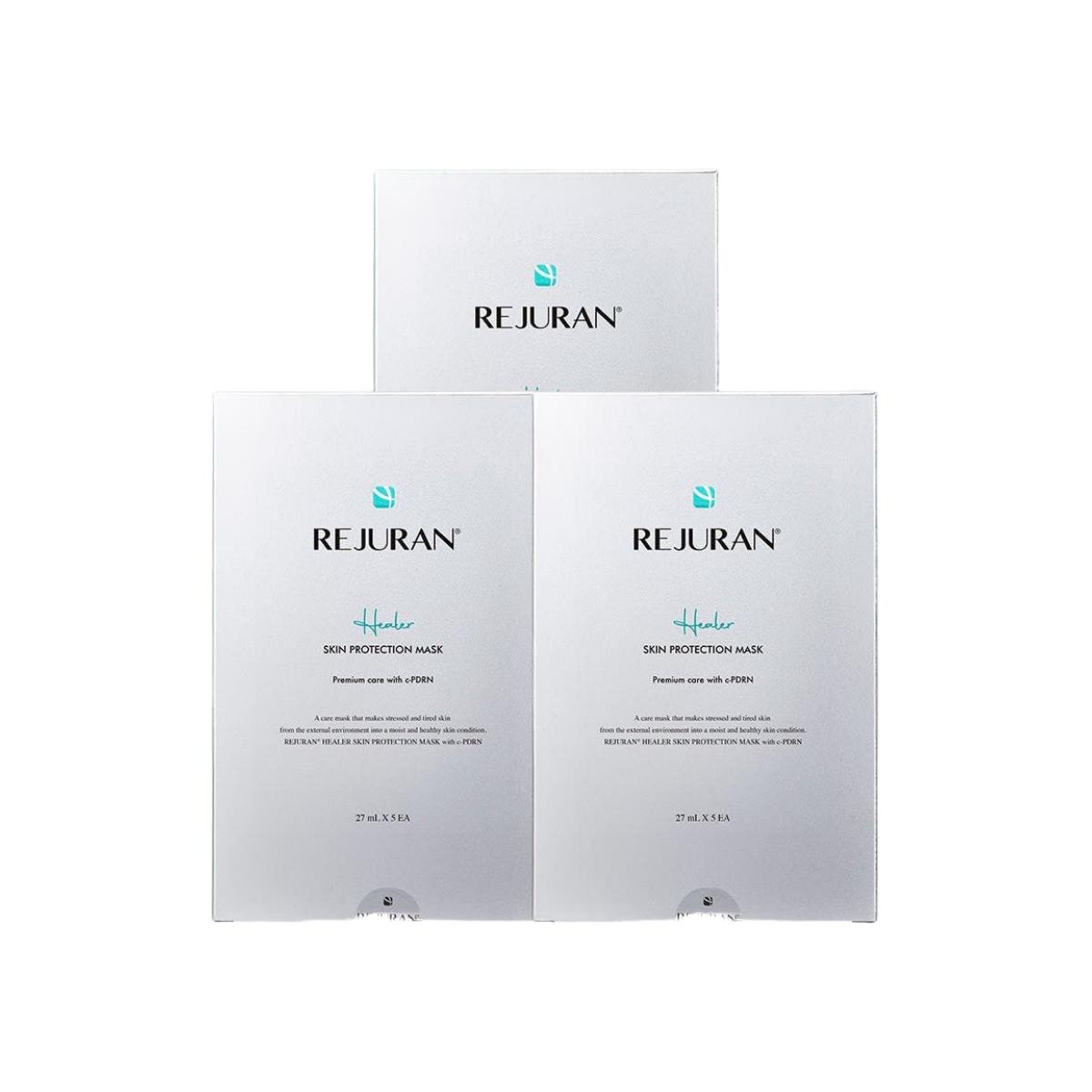 

REJURAN Healer Skin Protection Mask for Barrier Support and Deep Hydration 15 Sheets (5 Sheets x 3)