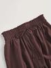 European Fashion Knot Waist Pleated Skirt