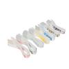 100Pcs Party Paper Bracelet Synthetic Paper Plastic Wristbands Sticky Wristband Painting Pattern Logo Paper Party Wristbands