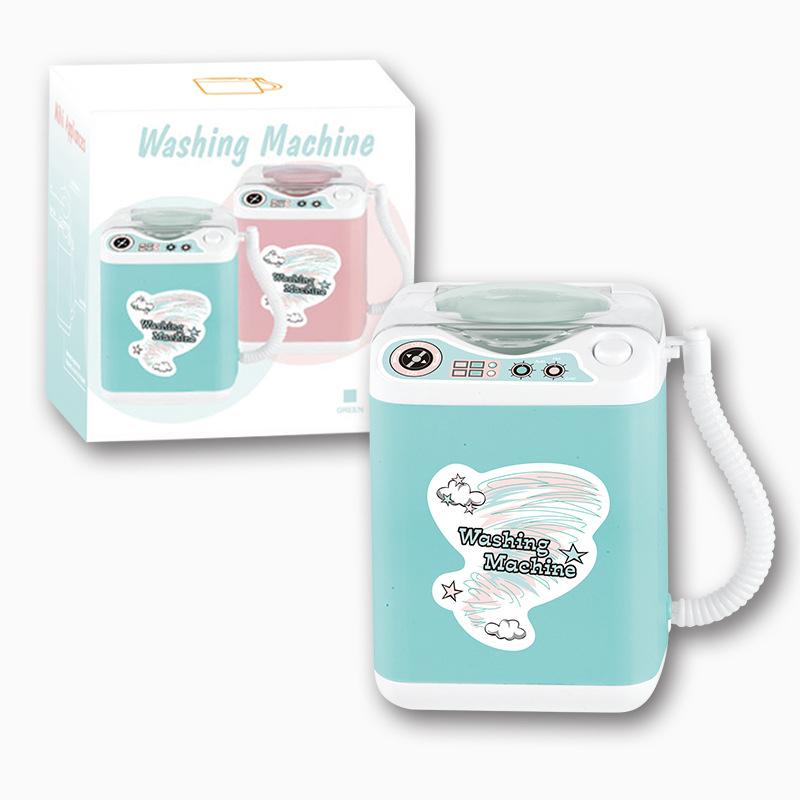 

Mini Powder Puff Child Sponge Electric Washing Plastic Makeup Tools Cleaning Machine Cleanser Dry And Wet Dual Use Powder