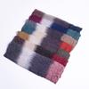 Bali Yarn Printing Scarf Color Matching Color Contrast Imitation Hand-Painted Tie-Dye Twist Wrinkled Scarf