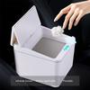 6L Touch Free Trash Cans Smart Induction Trash Bin Automatic Garbage Can Infrared Motion Sensor with Lid for Car