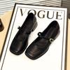 French Flat Mary Jane Shoes For Women With Buckle Detail And Low Heel For Daily Wear