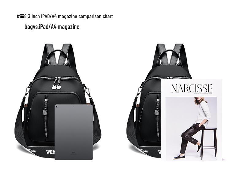 Women's 2025 Fashionable Large-Capacity Waterproof Commuter Backpack