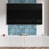 Panel Winylowy Z Dekorem Do Kuchni Lub Łazienki 120X60 Cm Wzory W Mozaice Geometrycznej