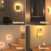 Ultra-Quiet Wireless Night Lamp Human Motion Sensor LED Night Light Smart Night Light  Corridor