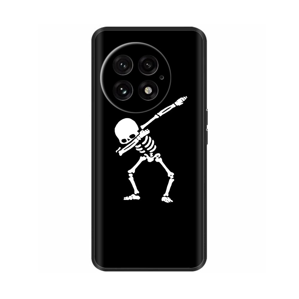 Luxury Case For OnePlus 13 Phone Case Shockproof Black Silicone Soft Back Cover Coque For OnePlus 13 PJZ110 Case Fundas Housing