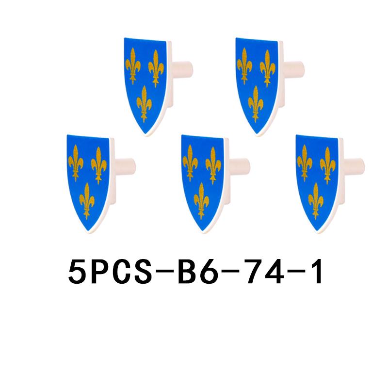 Medieval Castle Knight Figures Weapon Building Blocks Military Army Soldier Flag Shield Cloak Legion Accessories Bricks Toy Gift