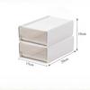 2/3pcs Office Table Clear Storage Boxes Drawer Type Office Workstation A4 File Organizer Storage Box Study Stack Storage Cabinet