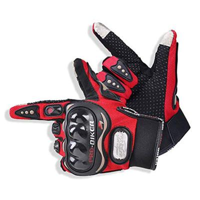 Motorcycle Gloves for Men and Women, Full Finger Touchscreen Motorbike Gloves for BMX ATV MTB Riding, Road Racing, Cycling, Climbing, Motocross