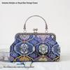 Short Style Handbag Material Kit - Handmade, Multiple Styles, Square Clasp Bag, Includes 20 Needles