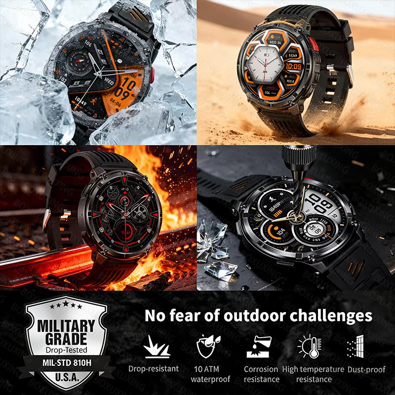 New T-Rex3 Ultra 1100mAh Battery Smart Watch GPS Track Compass IP69K Waterproof Sports tracker Outdoors Military Smartwatches