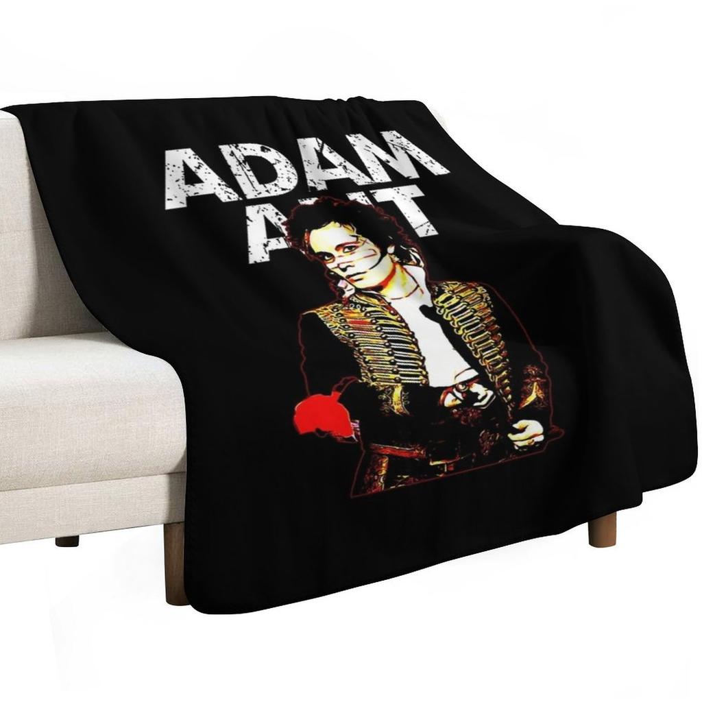 Men Women Male Adam Singer Ant Songwriter Gifts Birthday Throw Blanket Year Round Soft Comfortable Blanket for Home