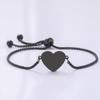 Factory Fashion Bracelet Stainless Steel Bracelet Pendant Love Pendant Blank Laser Engravable Printing Blank Material