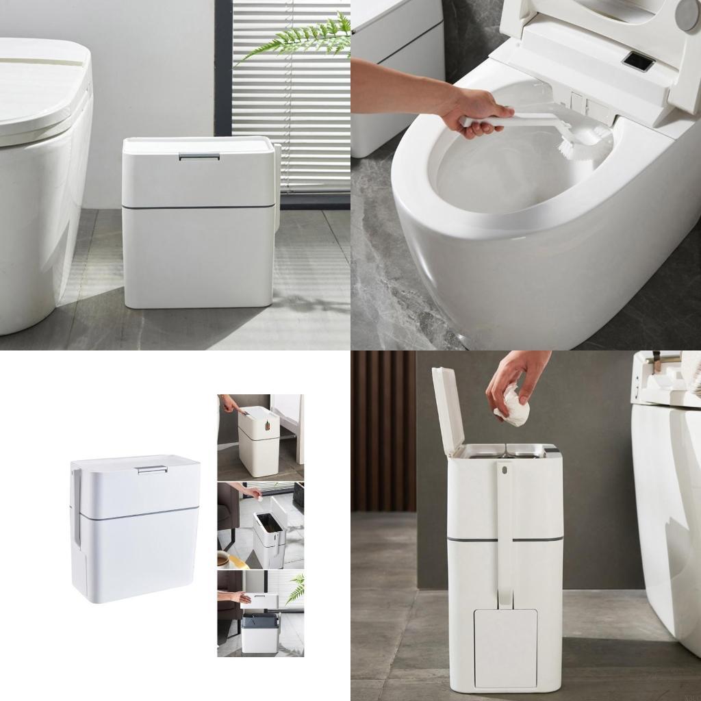 Household Trash Can Rectangular Trash Bin Automatic Packaging Garbage Bin X3UC China Mainland