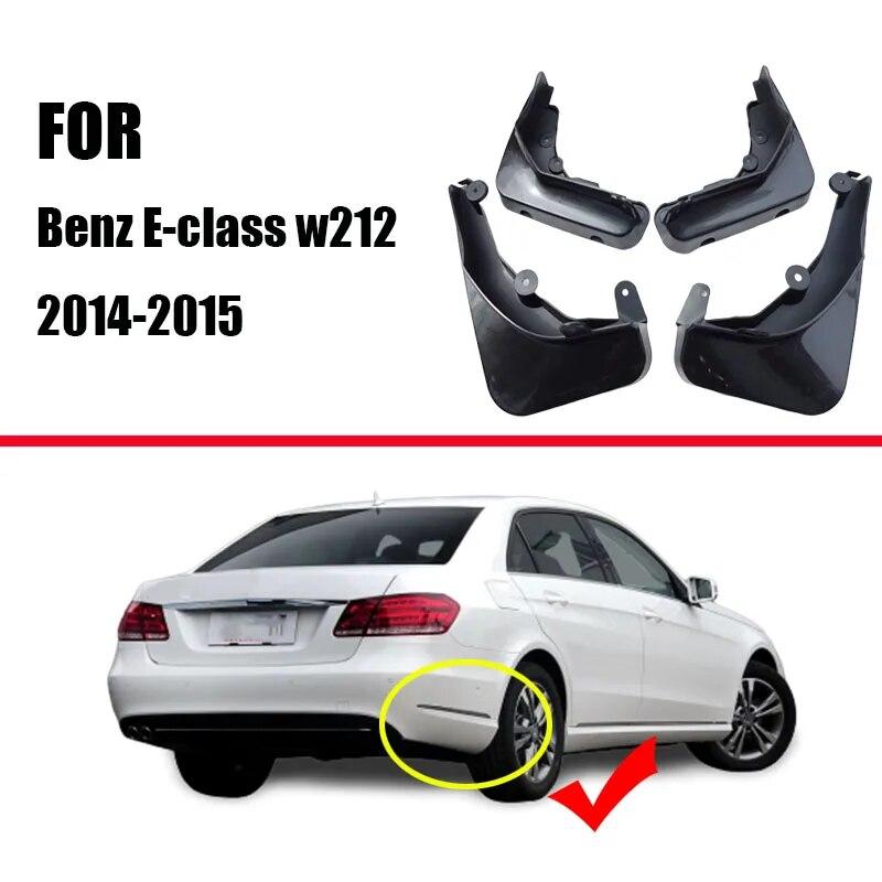 Mud Flaps For Benz E Class W212 Mudguards Fender E200 E300 E260 E400 Mud Flap Splash Guard Fenders Car Accessories 2014-2015