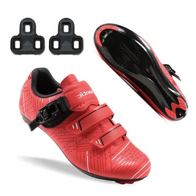 Santic Unisex Road Bike Shoes with Cleats, Size 38