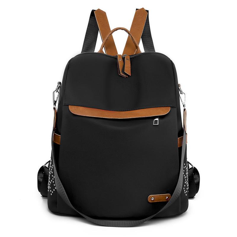 

Противоугонный рюкзак для женщин, новая модная и универсальная дорожная сумка из ткани Оксфорд, школьная сумка большой вместимости