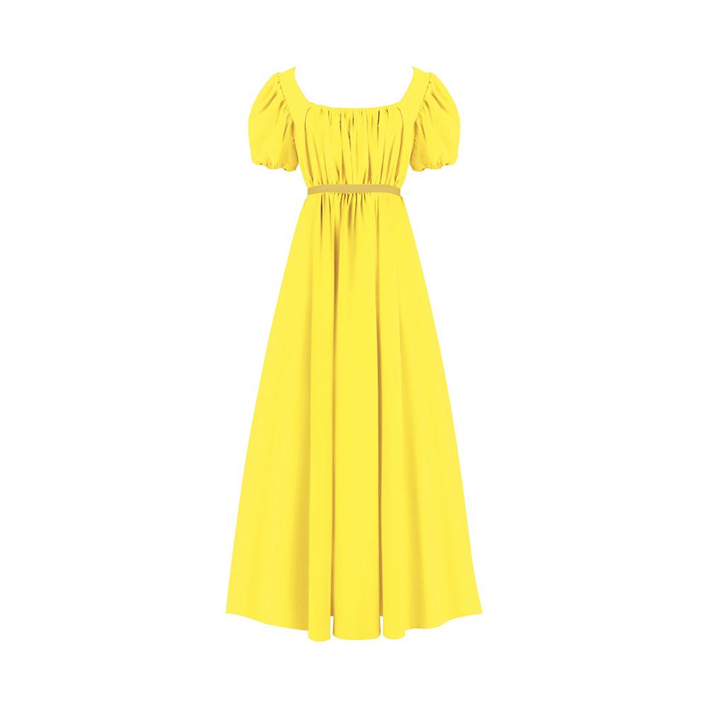 New Cos Dress - Vintage Formal Gown - High-waisted Ball Gown - Tea Dress
