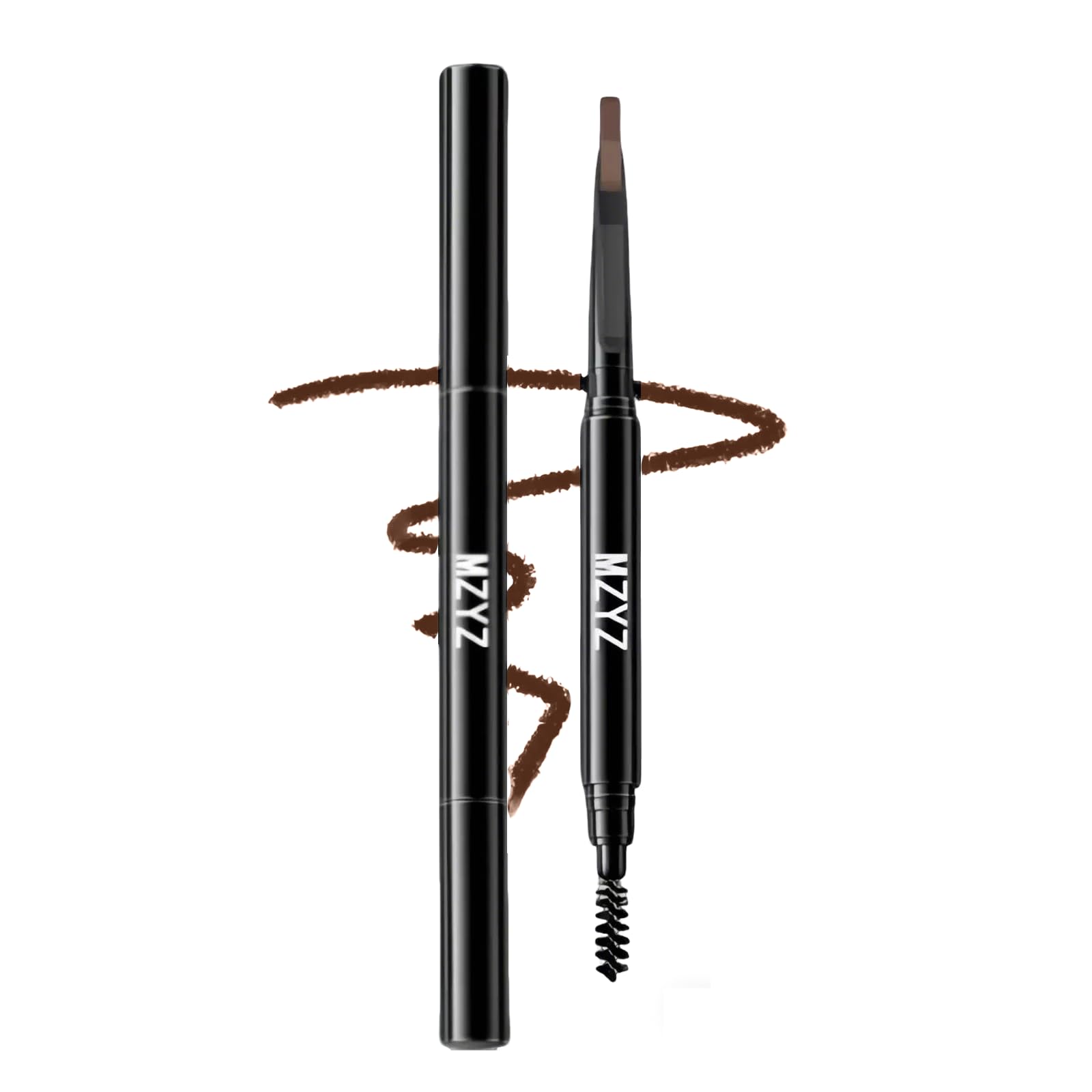 

Eyebrow Pencil with Brush, Waterproof, Long-lasting, Ultra-fine 0.1mm Tip, Creates Natural-Looking Eyebrows, Beginner-Friendly, Easy to Use,