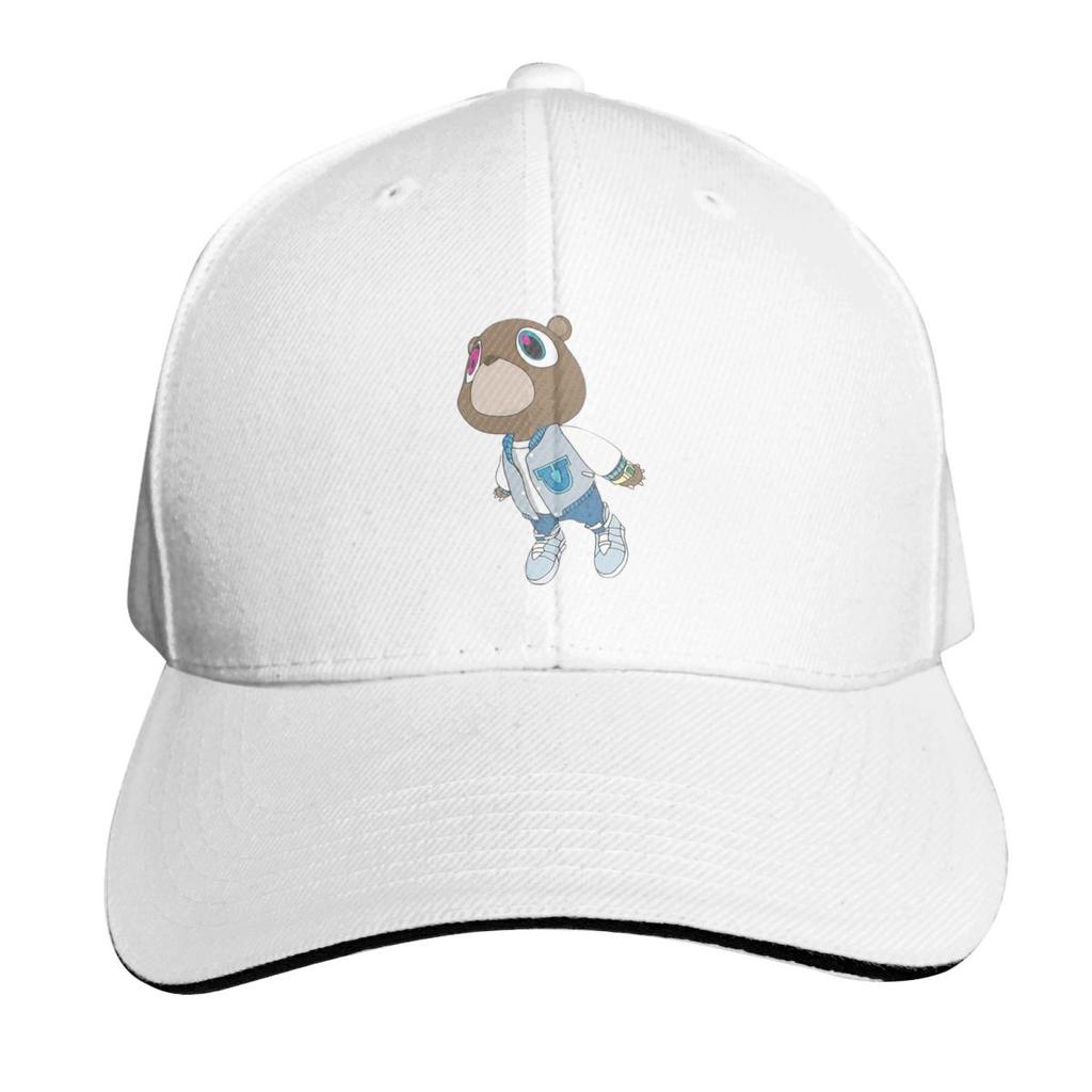 I Miss The Old Kanye West Bear Cap Fashion Casual Baseball Caps Adjustable Hat Hip Hop Summer Unisex Baseball Hats