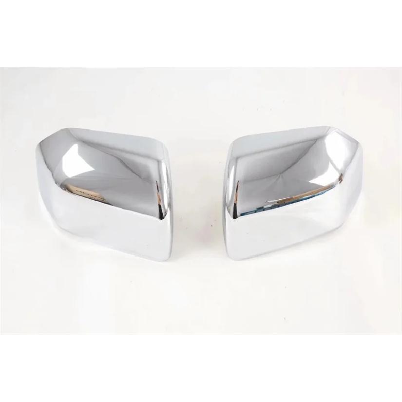 For Ford F-150 F150 2015-    ABS Carbon Fiber Door Rearview Mirror Cap Frame Cover Trims Car Styling Accessories