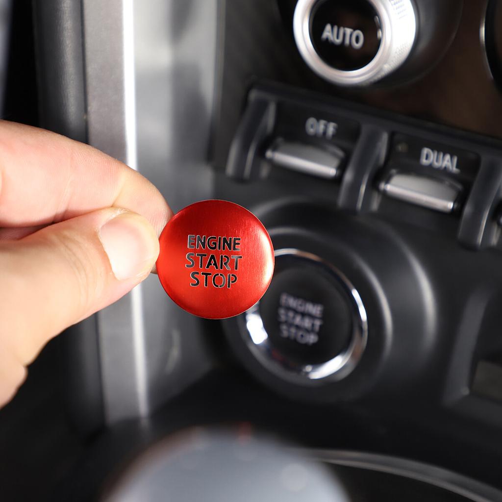 Red Engine Start Stop Push Button Cap Cover Ring For Toyota 86/Subaru BRZ 12-20