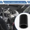 50mm Length 28mm11" ID Black Car Silicone Hose End Cap Universal