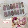 Three-dimensional Waterproof No-bake Gel Nail Polish Film Full Sticker European and American Sexy Nail Film Paper Nail Film Paper