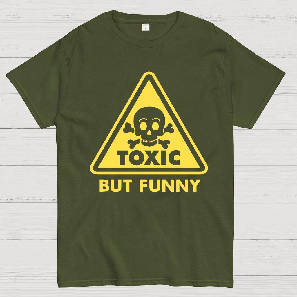 Toxic but Funny Cotton Summer Casual Cool Loose T-Shirt